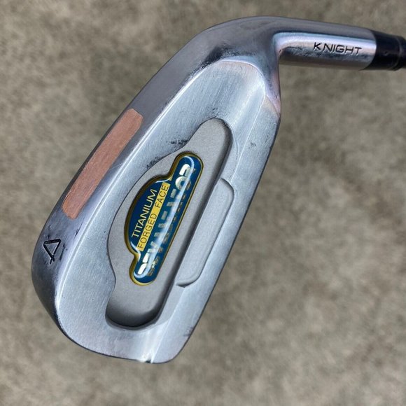 Knight Devastator 4 Iron Titanium Forged Face - Distance II R Flex Graphite - RH - Picture 6 of 12